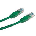 Patch cord UTP cat.5e 7M zelený