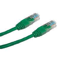 Patch cord UTP Cat 6 1m zelený