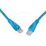 Patch kabel CAT5E UTP PVC 15m modrý C5E-114BU-15MB