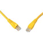 Patch kabel CAT6 UTP PVC 10m žlutý snag proof C6-114YE-10MB