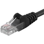 Patch kabel UTP RJ45-RJ45 level CAT6, 10m, černá sp6utp100C