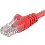 Patch kabel UTP RJ45-RJ45 level CAT6, 10m, červená sp6utp100R