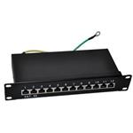 Patch panel 10“ STP Cat.5e 12 portů 8595589840632