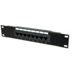 Patch panel 8 port Cat. 5e UTP 1U/10" 50512191