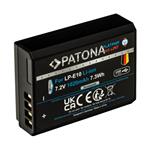 PATONA baterie pro foto Canon LP-E10 1020mAh Li-Ion Platinum USB-C nabíjení PT1404