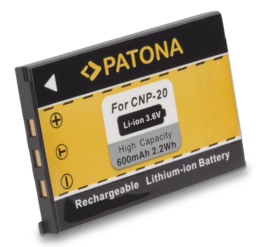 PATONA baterie pro foto Casio NP-20 600mAh PT1023