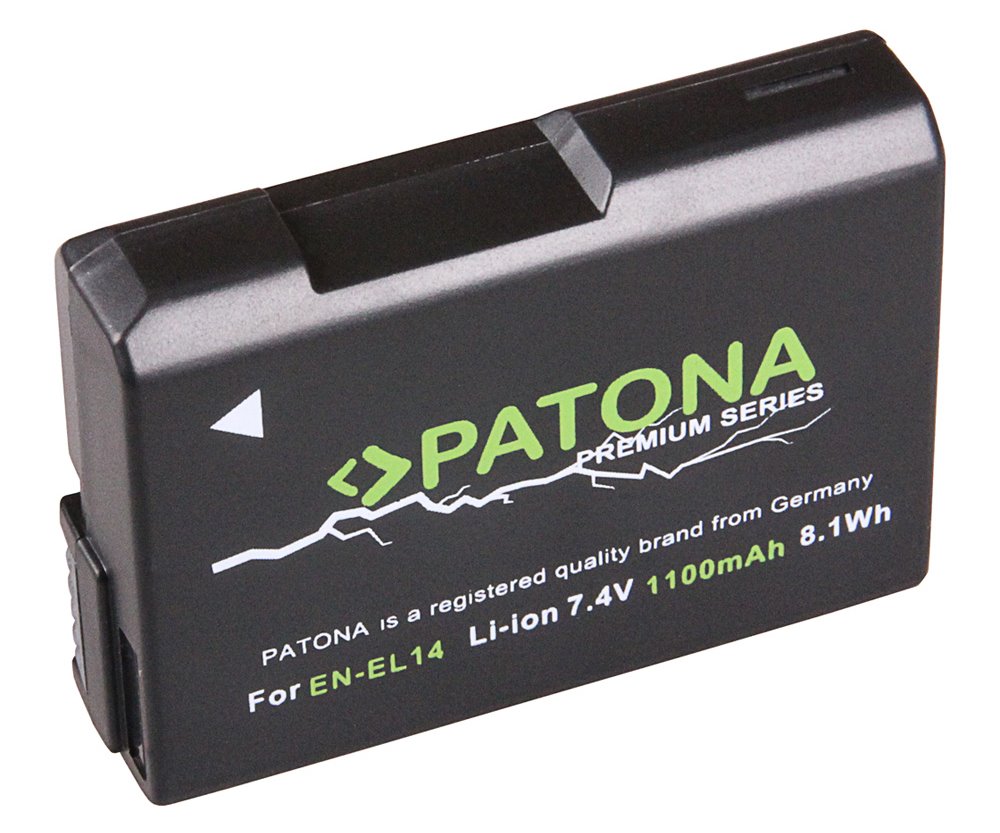 PATONA baterie pro foto Nikon EN-EL14 1050mAh Li-Ion Premium PT1197