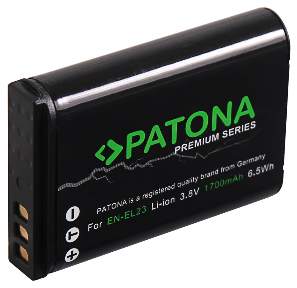 PATONA baterie pro foto Nikon EN-EL23 1700mAh Li-Ion Premium PT1220