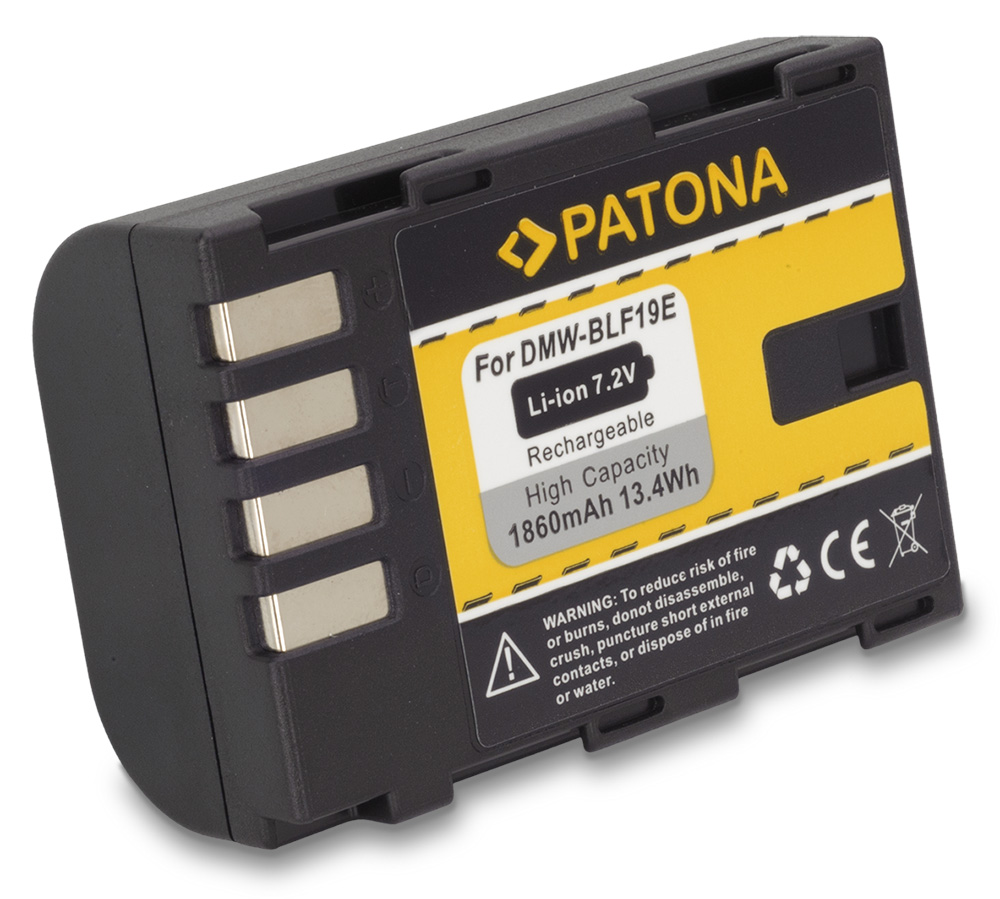 PATONA baterie pro foto Panasonic DMW-BLF19 1860mAh 7,2V Li-Ion PT1155