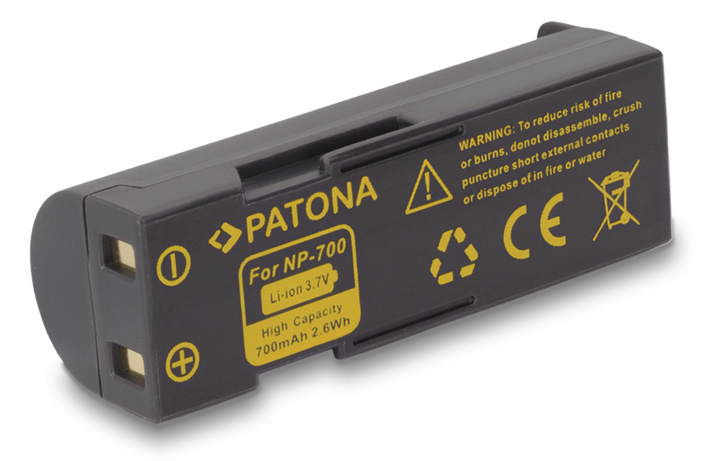 PATONA baterie pro foto Samsung SLB0637 700mAh Li-Ion PT1178