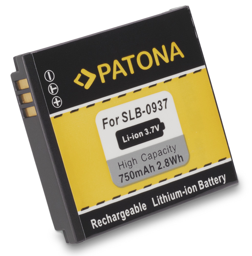 PATONA baterie pro foto Samsung SLB0937 750mAh Li-Ion PT1179