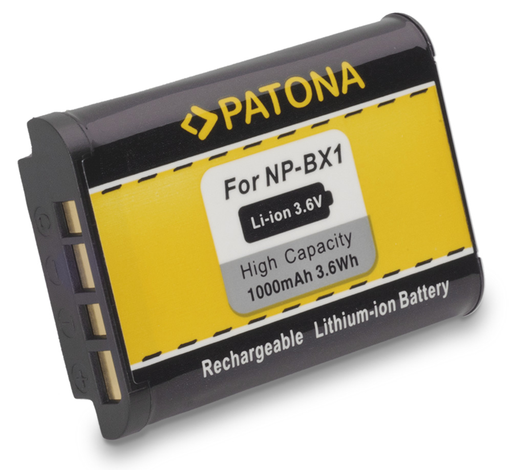 PATONA baterie pro foto Sony NP-BX1 1000mAh PT1130