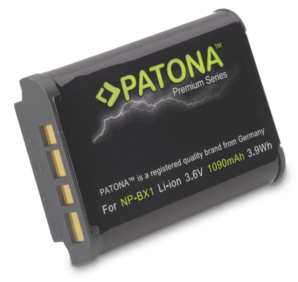 PATONA baterie pro foto Sony NP-BX1 1090mAh Li-Ion Premium PT1170