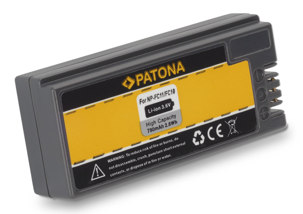 PATONA baterie pro foto Sony NP-FC10/11 780mAh PT1053