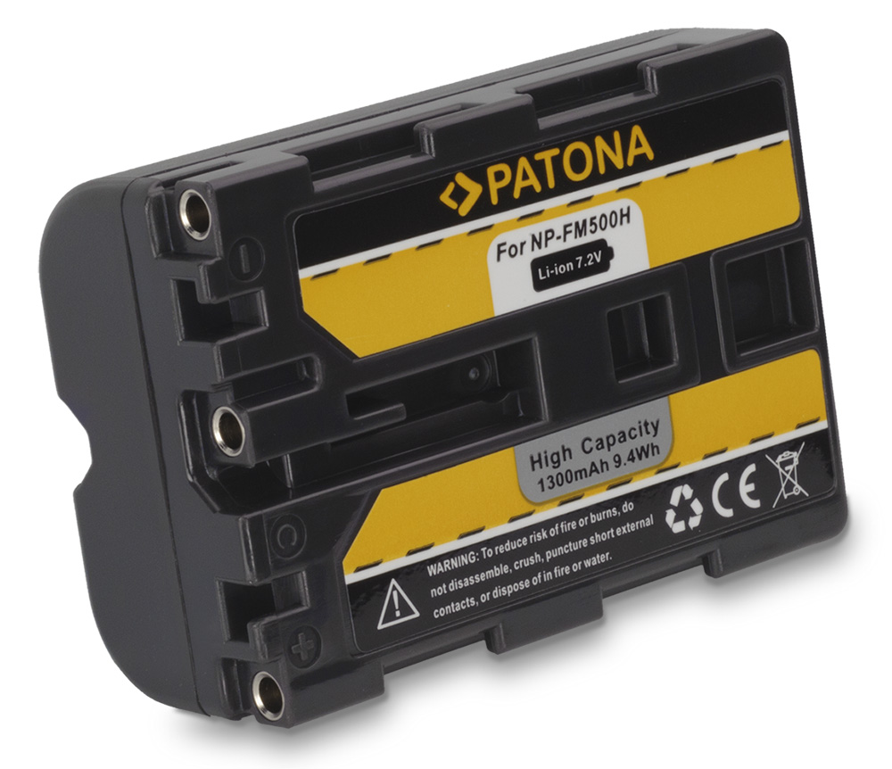 PATONA baterie pro foto Sony NP-FM500 1300mAh PT1071