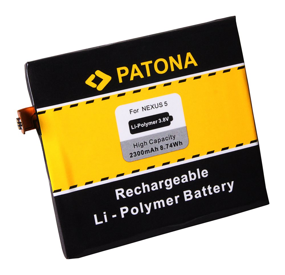 PATONA baterie pro mobil LG Nexus 5 D820 BL-T9 2300mAh 3,8V Li-pol PT3090