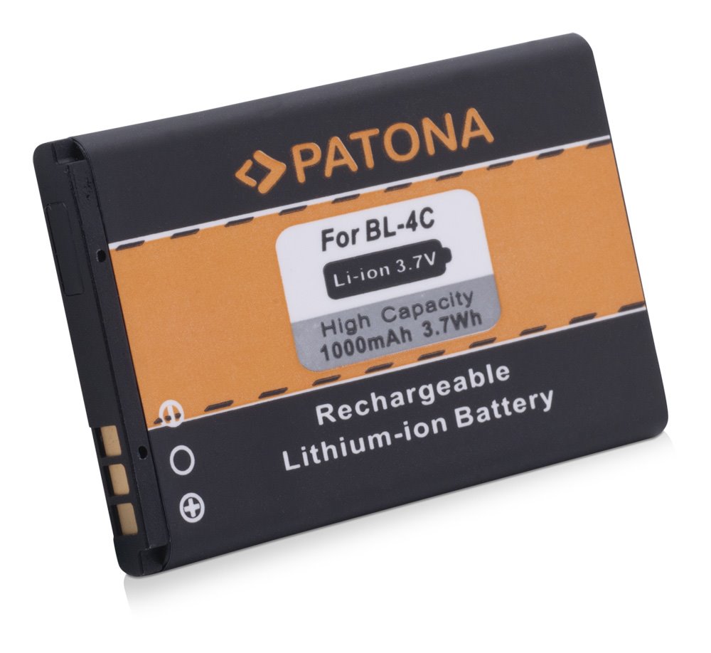 PATONA baterie pro mobil Nokia BL-4C 1000mAh 3,7V Li-Ion PT3031