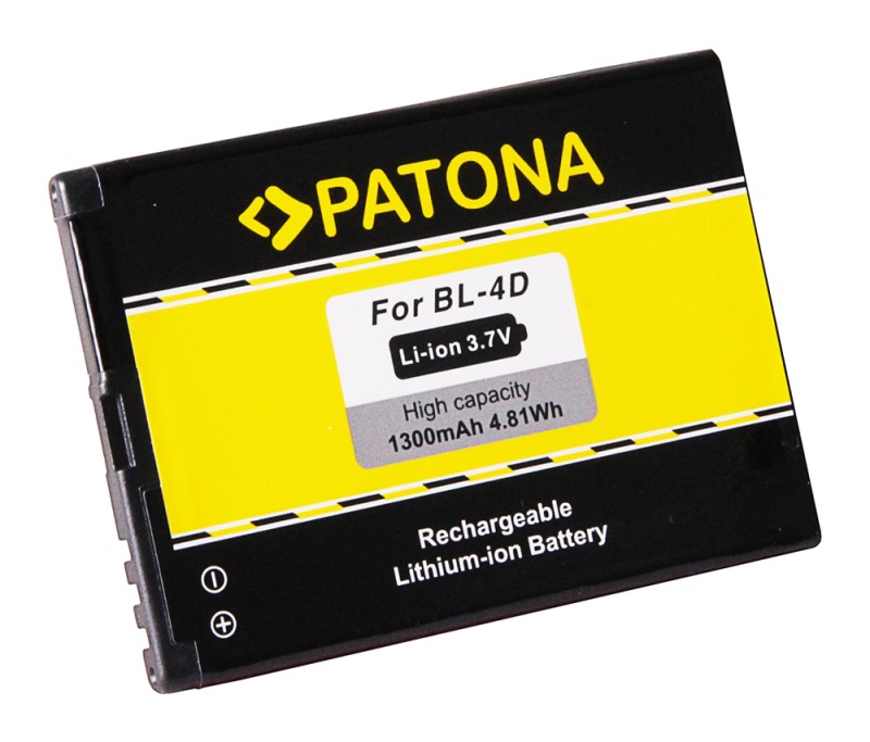 PATONA baterie pro mobil Nokia BL-4D 1300mAh 3,7V Li-Ion PT3112