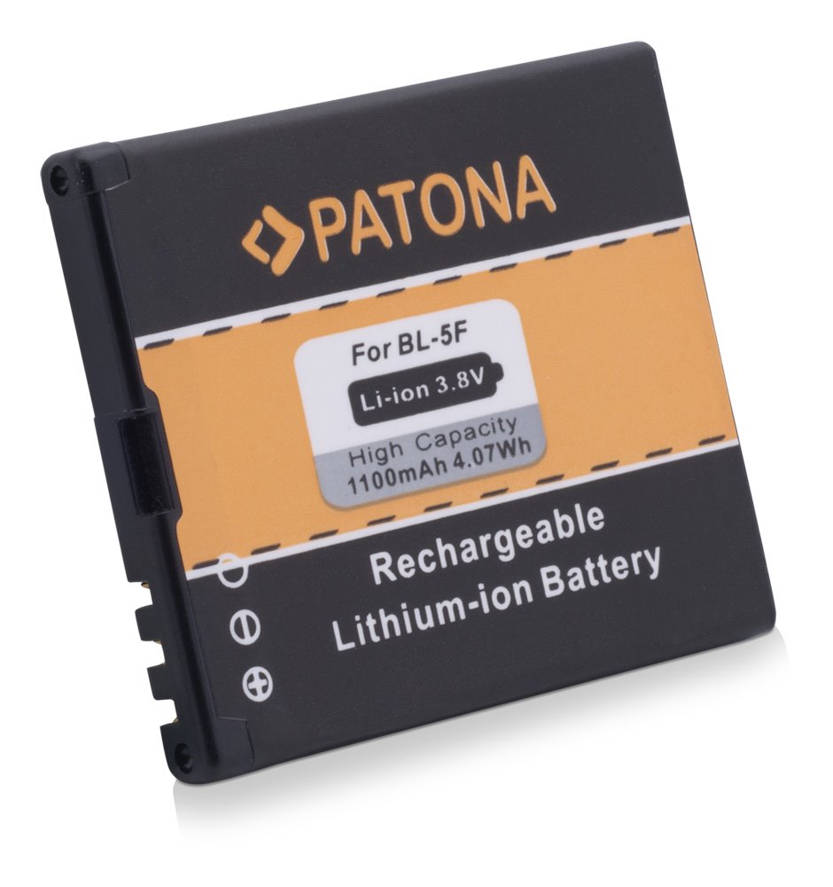 PATONA baterie pro mobil Nokia BL-5F 1100mAh 3,7V Li-Ion PT3035