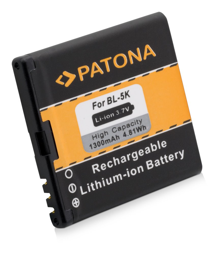 PATONA baterie pro mobil Nokia BL-5K 1300mAh 3,7V Li-Ion PT3041