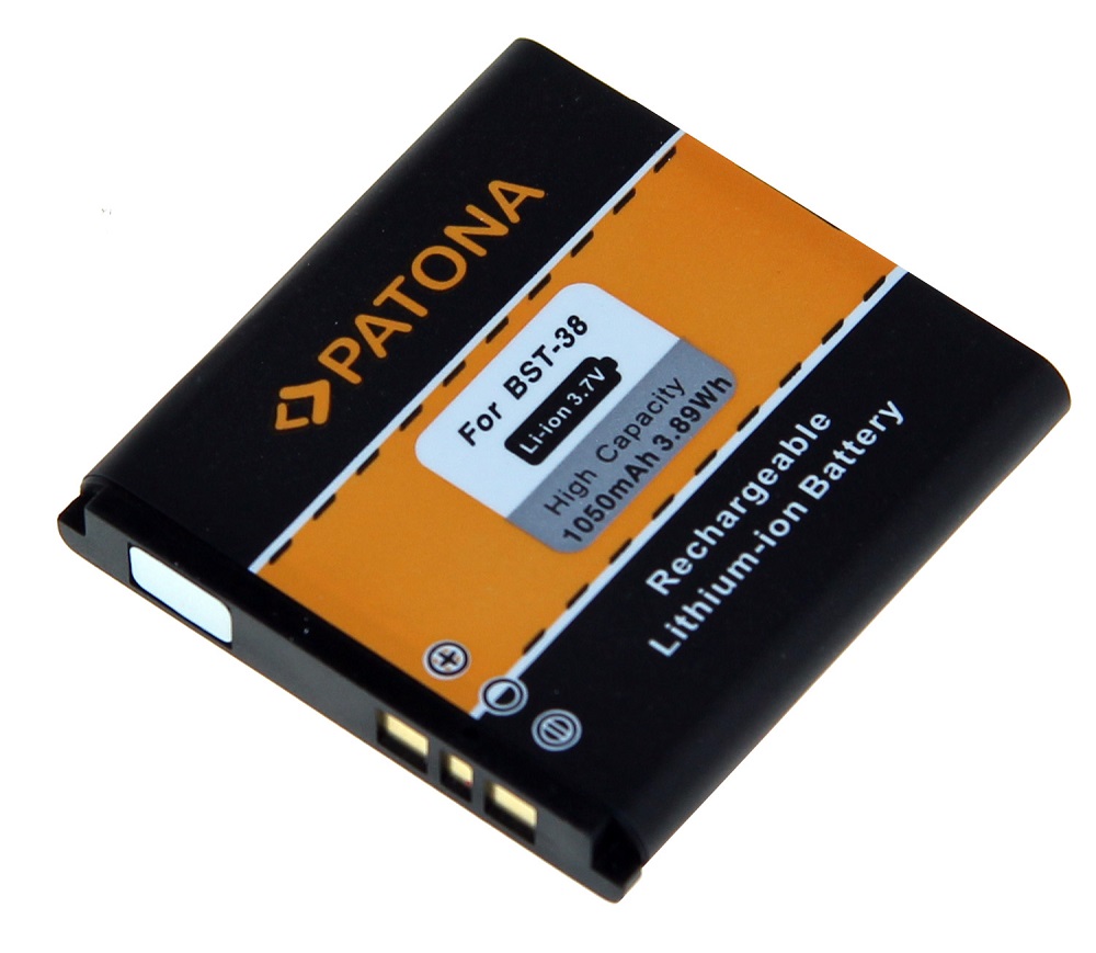 PATONA baterie pro mobil Sony Ericsson BST-38 1050mAh 3,8V Li-Ion PT3069