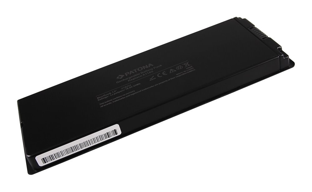 PATONA baterie pro ntb APPLE MacBook 13" A1181 5000mAh 10,8V Black PT2782