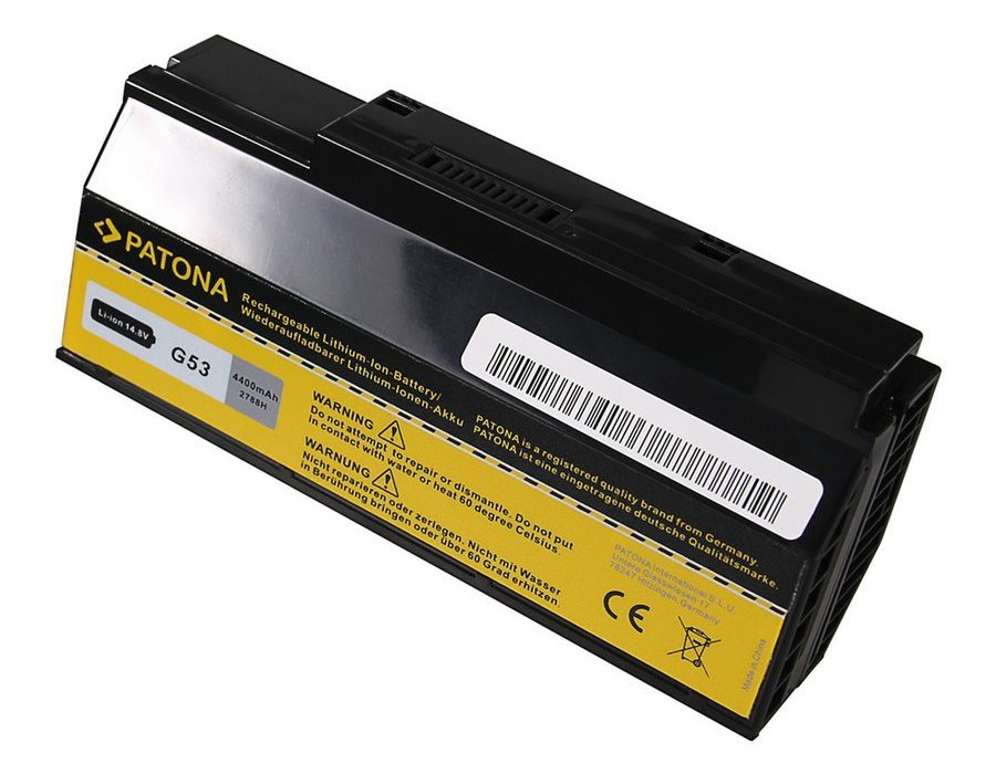 PATONA baterie pro ntb ASUS G53/G73 4400mAh Li-Ion 14,8V A42-G53 PT2788