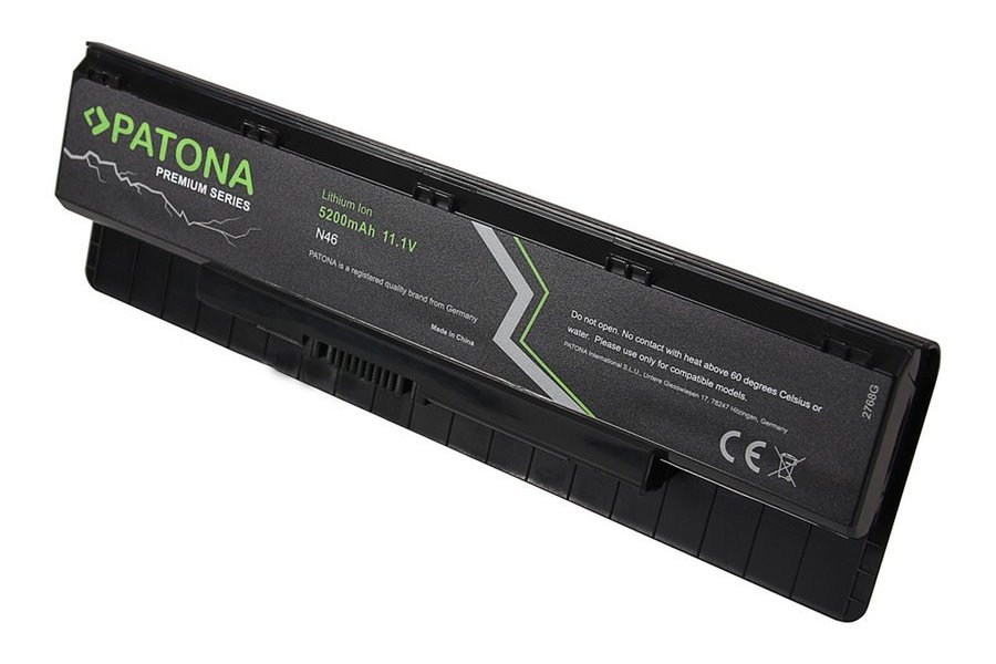 PATONA baterie pro ntb ASUS N46/N56 5200mAh Li-Ion 11,1V PREMIUM PT2768