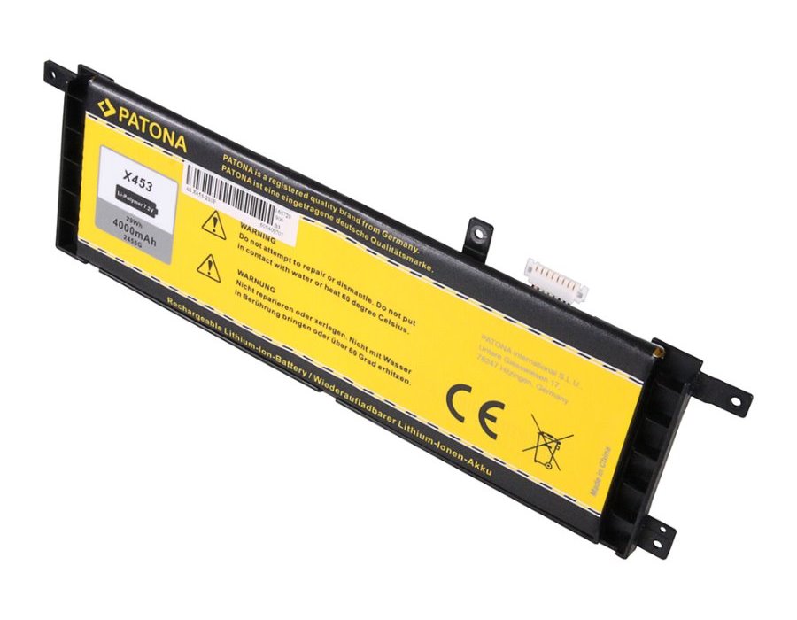 PATONA baterie pro ntb ASUS X453 4000mAh Li-Pol 7,2V PT2455