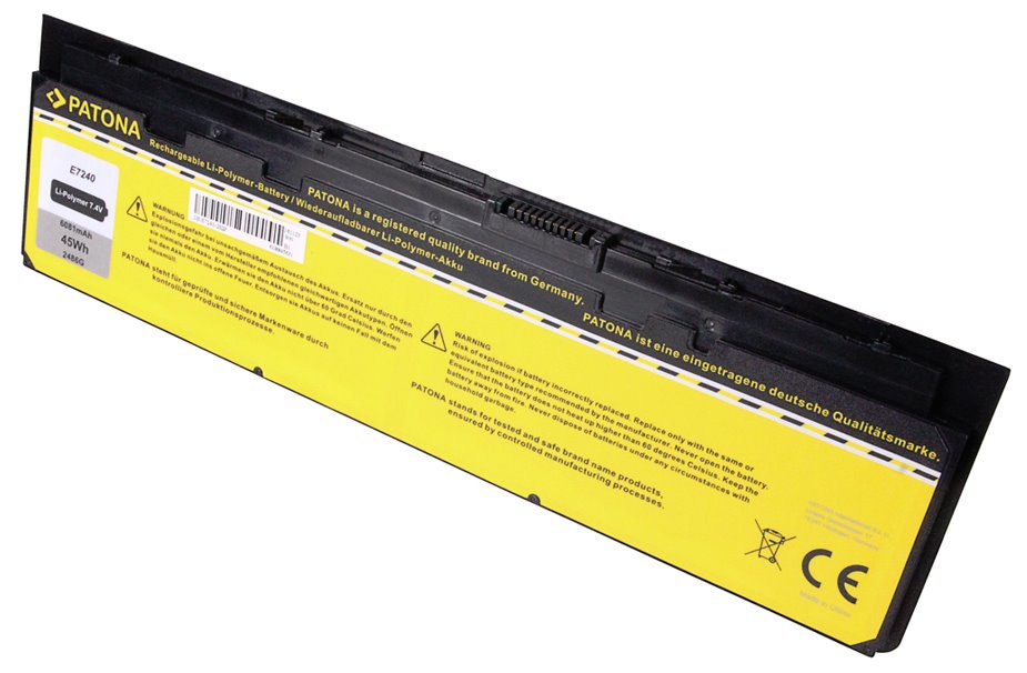 PATONA baterie pro ntb DELL LATITUDE E7240 6000mAh Li-Pol 7,4V J31N7 PT2486