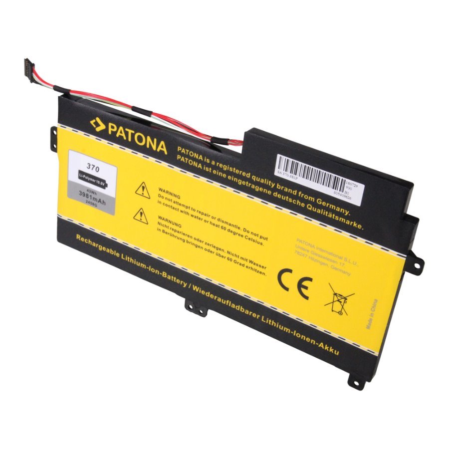 PATONA baterie pro ntb Samsung 370 3900mAh Li-Pol 3,7V AA-PBVN3AB PT2458