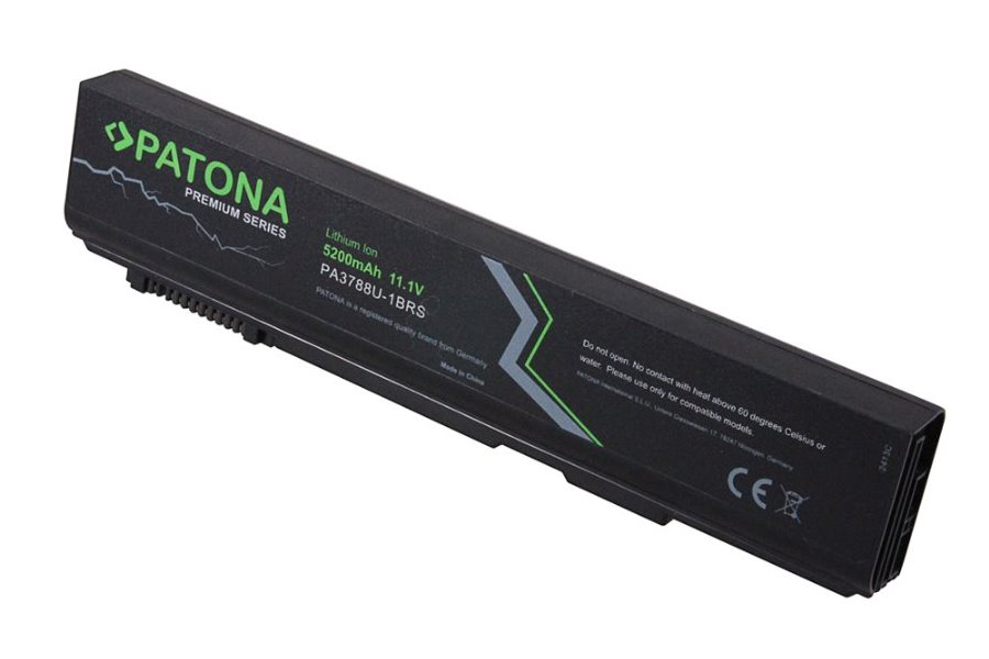 PATONA baterie pro ntb TOSHIBA PA3788 5200mAh Li-Ion 11,1V PREMIUM PT2413