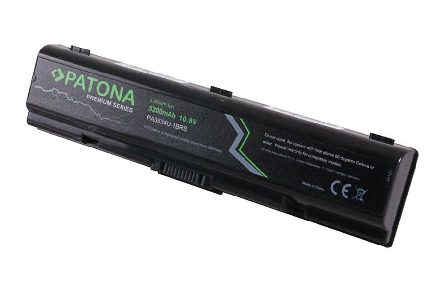 PATONA baterie pro ntb TOSHIBA SATELLITE A200 5200mAh Li-Ion 10,8V PREMIUM PT2412