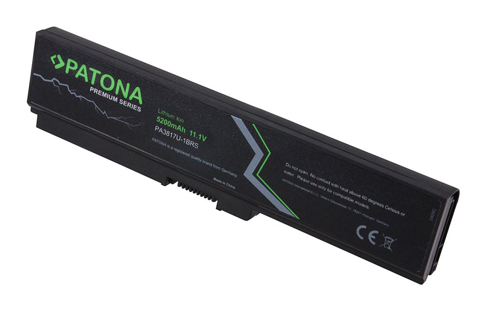 PATONA baterie pro ntb TOSHIBA SATELLITE L700 5200mAh Li-Ion 11,1V PREMIUM PT2409