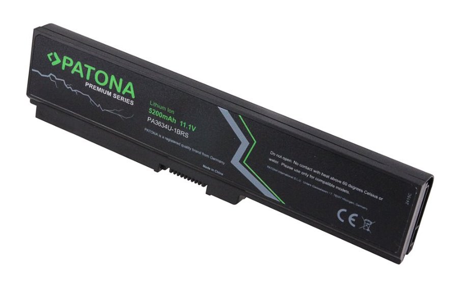 PATONA baterie pro ntb TOSHIBA SATELLITE M300 5200mAh Li-Ion 11,1V PREMIUM PT2415