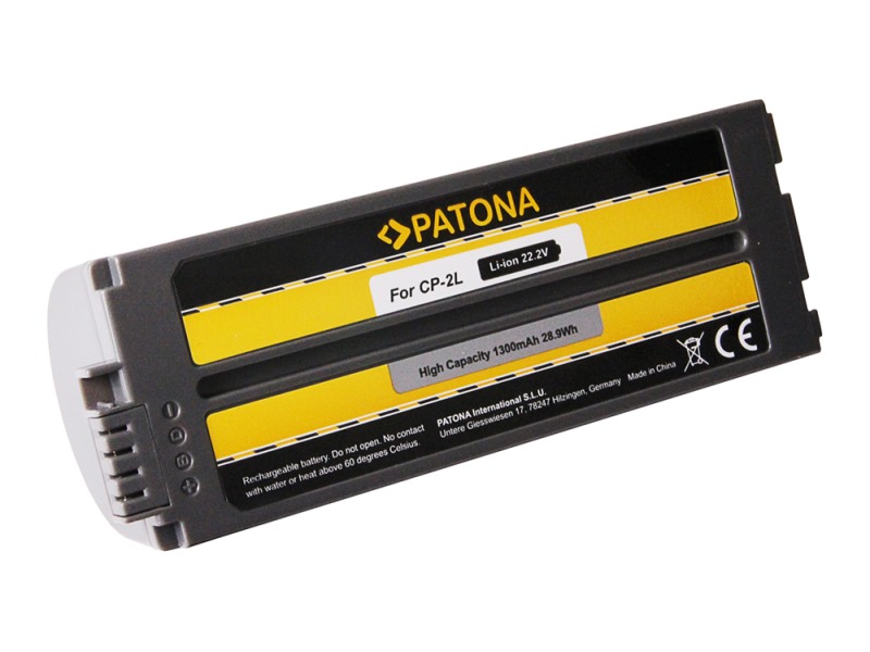 PATONA baterie pro tiskárnu Canon CP-200 1300mAh Li-Ion NB-CP1L PT1247