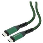 PATONA kabel USB-C/USB-C, Power delivery 100W, opletený, 100cm PT1733
