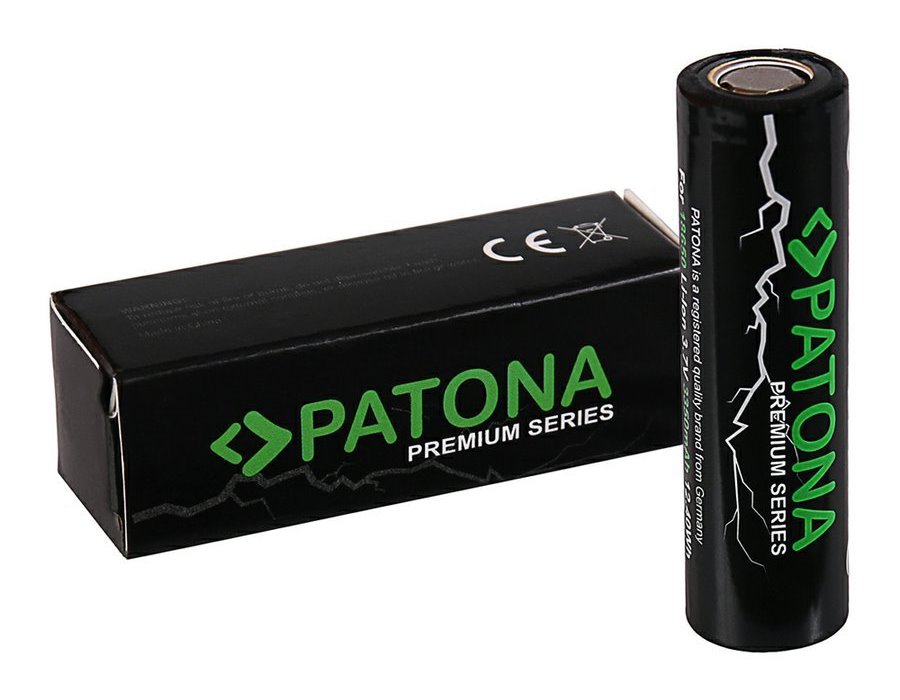 PATONA nabíjecí baterie 18650 Li-lon 3350mAh PREMIUM 3,7V PT6515