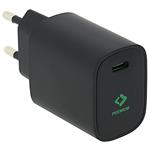 PATONA nabíječka/ USB-C/ vstup /100-240V/ výstup 5V/3.0A, 9V/2.22A, 12V/1.67A/ 20W Power delivery/ černá PT2591