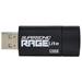 PATRIOT Supersonic Rage Lite 128GB / USB 3.2 Gen 1 / černá PEF128GRLB32U