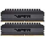 PATRIOT Viper 4 Blackout Series 16GB DDR4 4000 MHz / DIMM / CL19 / Heat shield / KIT 2x 8GB PVB416G400C9K