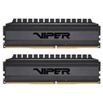 PATRIOT Viper 4 Blackout Series V4B 16GB DDR4 4133MHz / DIMM / CL18 / 1,4V / Heat Shield / KIT 2x 8GB PVB416G413C8K