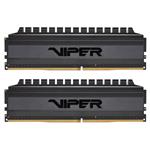 PATRIOT Viper 4 Blackout Series V4B 32GB DDR4 3200MHz / DIMM / CL16 / 1,35V / Heat Shield / KIT 2x 16GB PVB432G320C6K