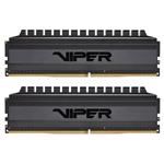 PATRIOT Viper 4 Blackout Series V4B 32GB DDR4 3600MHz / DIMM / CL18 / 1,35V / Heat Shield / KIT 2x 16GB PVB432G360C8K