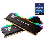 Patriot Viper Xtreme 5/DDR5/32GB/7800MHz/CL38/2x16GB/RGB/Black PVXR532G78C38K