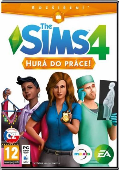 PC CD - The Sims 4 - Hurá do práce 5030937112519