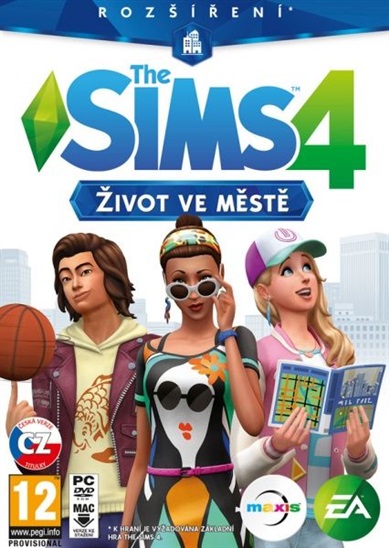 PC CD - THE SIMS 4 - život ve městě 5030940112858