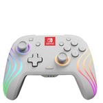 PDP Afterglow Wave Ctrl bezdrátový gamepad pro Nintendo Switch, bílý 0708056072001