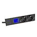 PDU IT METER, integr.merení, 8x Schuko,Al ,19", 1U, RAL 7035 HSMPES06