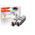 PEACH kompatibilní cartridge Canon PGI-550XL TwinPack, 2x black, 2x23ml 319165